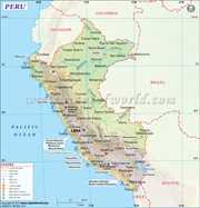 Peru  Map