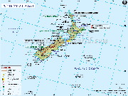 New Zealand  Map