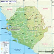 Sierra Leone  Map