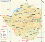 Zimbabwe  Map