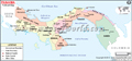 Panama  Political  Map