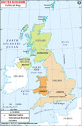 United Kingdom Political Map