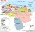 Venezuela  Political  Map