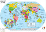 World countries Map