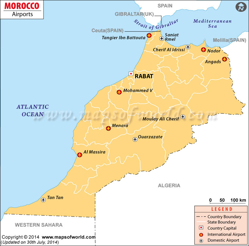 Airports in Morocco