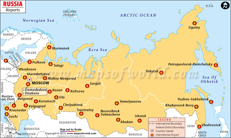 Map Russia