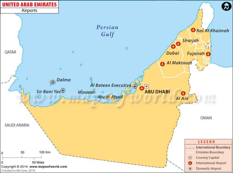 Airports in UAE