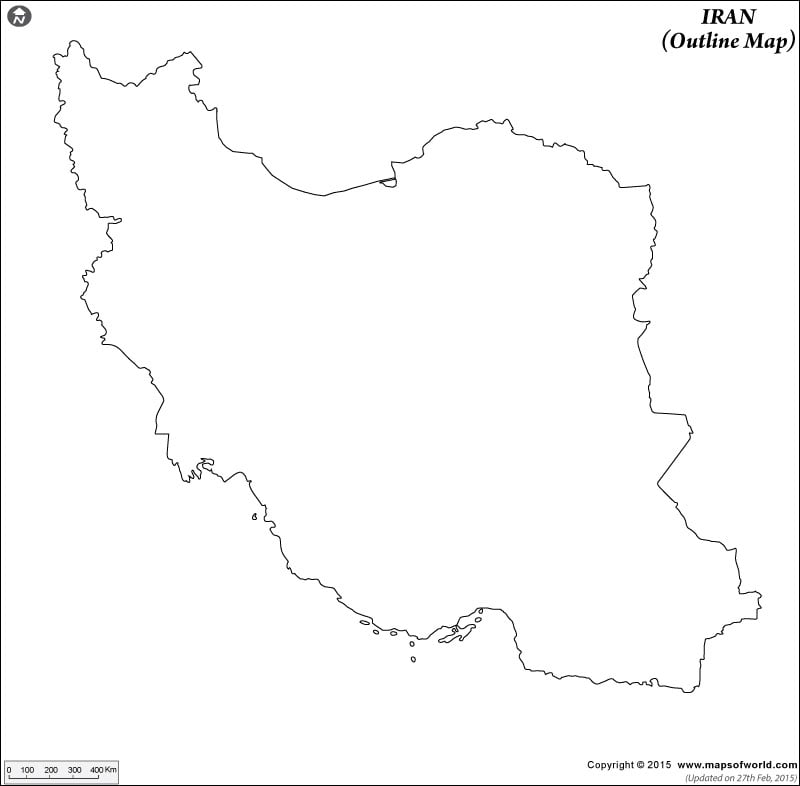 Iran Time Zone Map