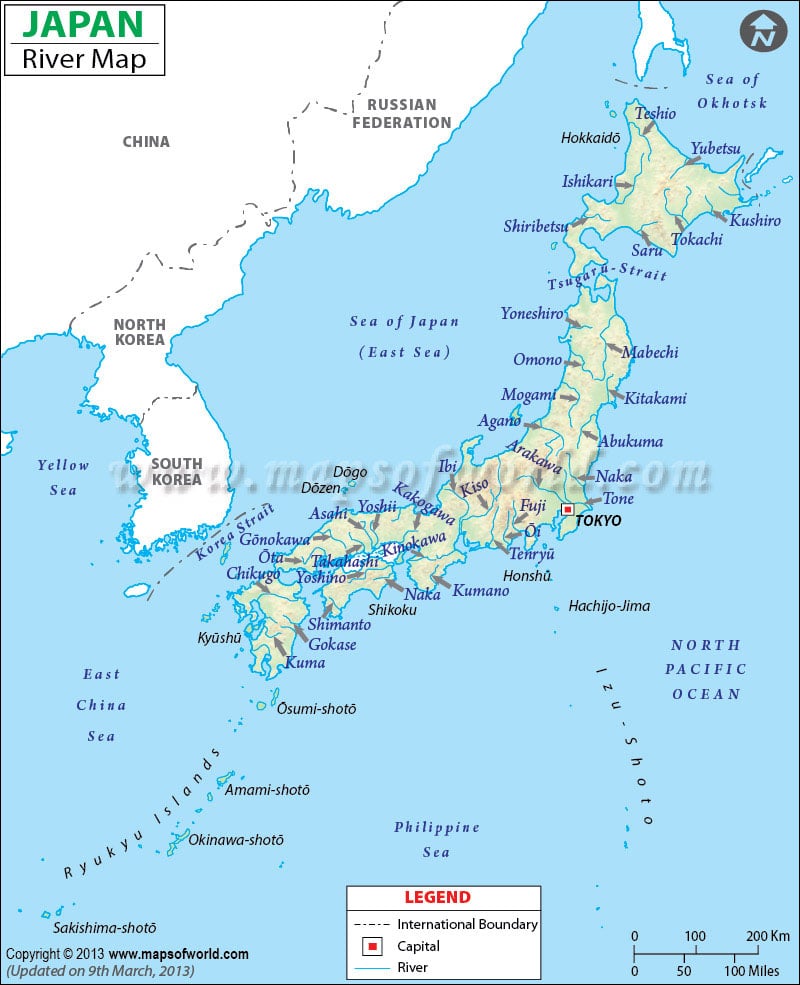 River Data of Japan