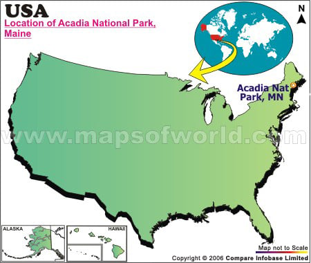 Where is Acadia National Park, Maine