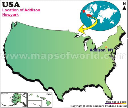 Where is Addison , New York