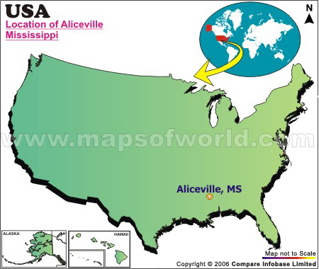 Where is Aliceville , Mississippi