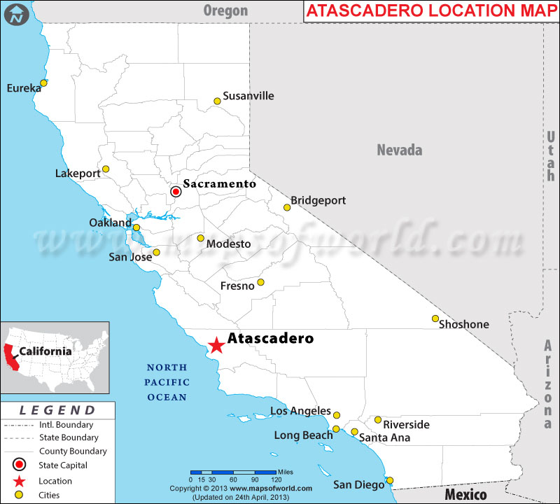 Where is Atascadero, California