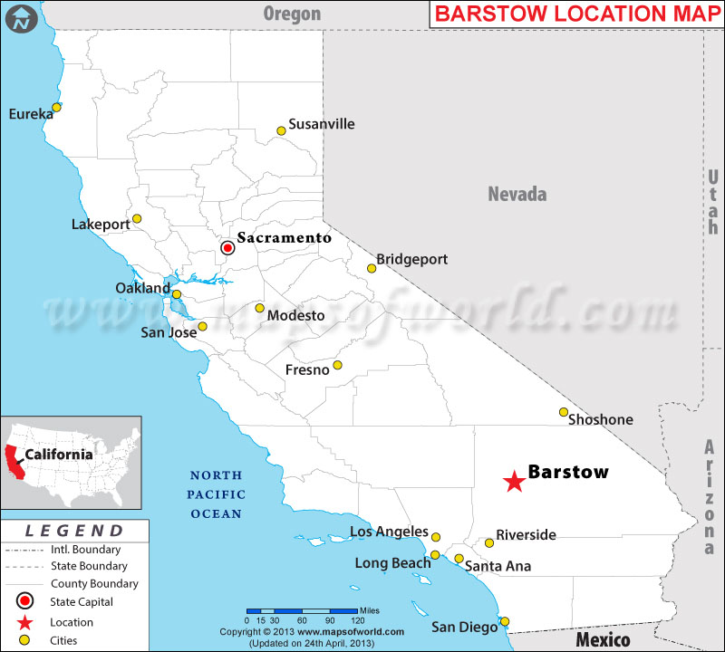 Where is Barstow, California