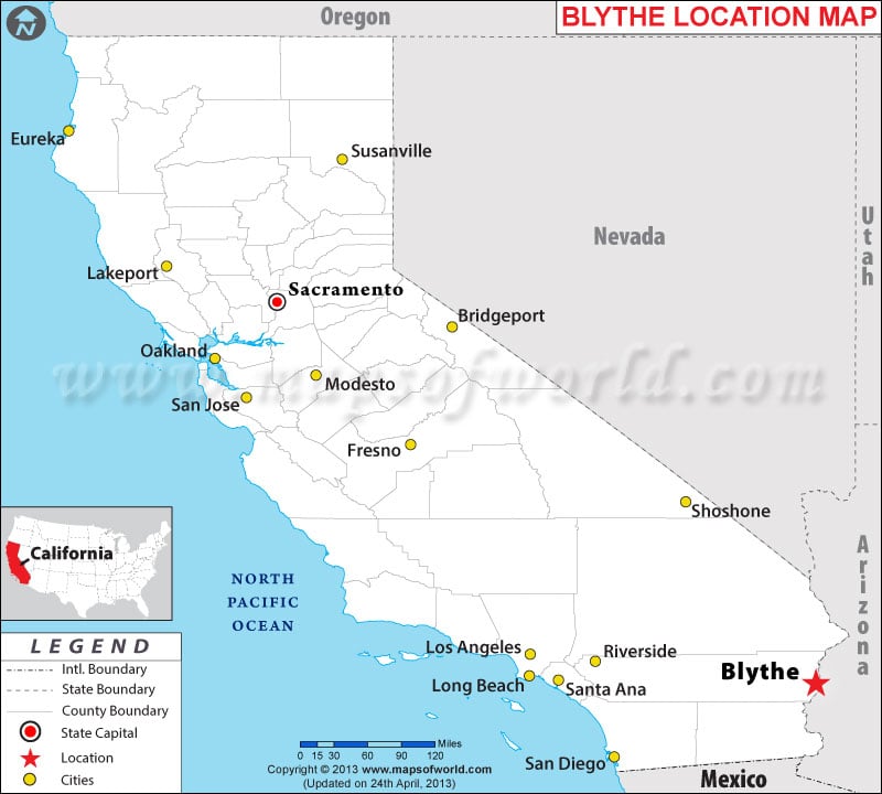 Where is Blythe, California