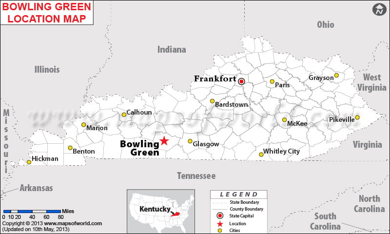 1839 KY MAP Alexandria Ashland Bardstown Berea Bowling Green Kentucky History XL 