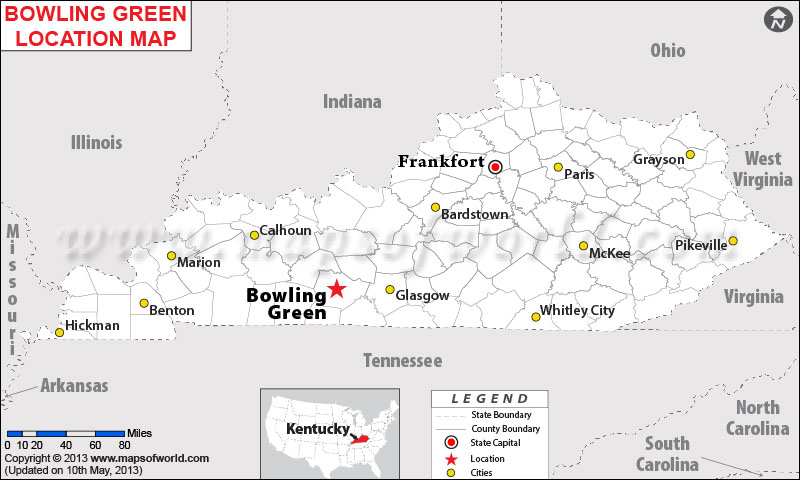 bowling green ky map Where Is Bowling Green Kentucky bowling green ky map