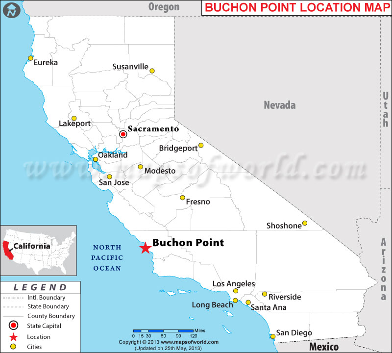 Where is Buchon Point located in California