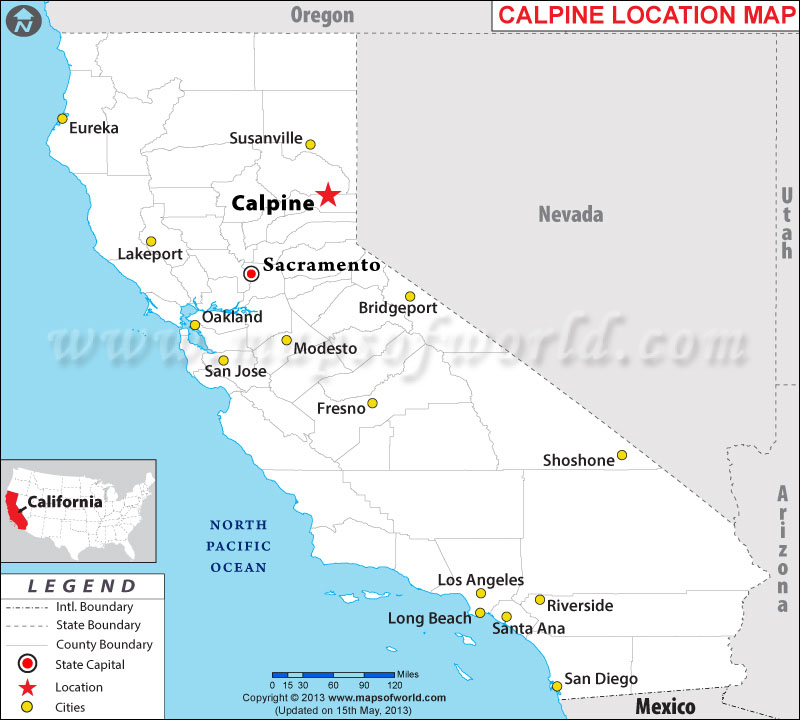 Where is Calpine located in California