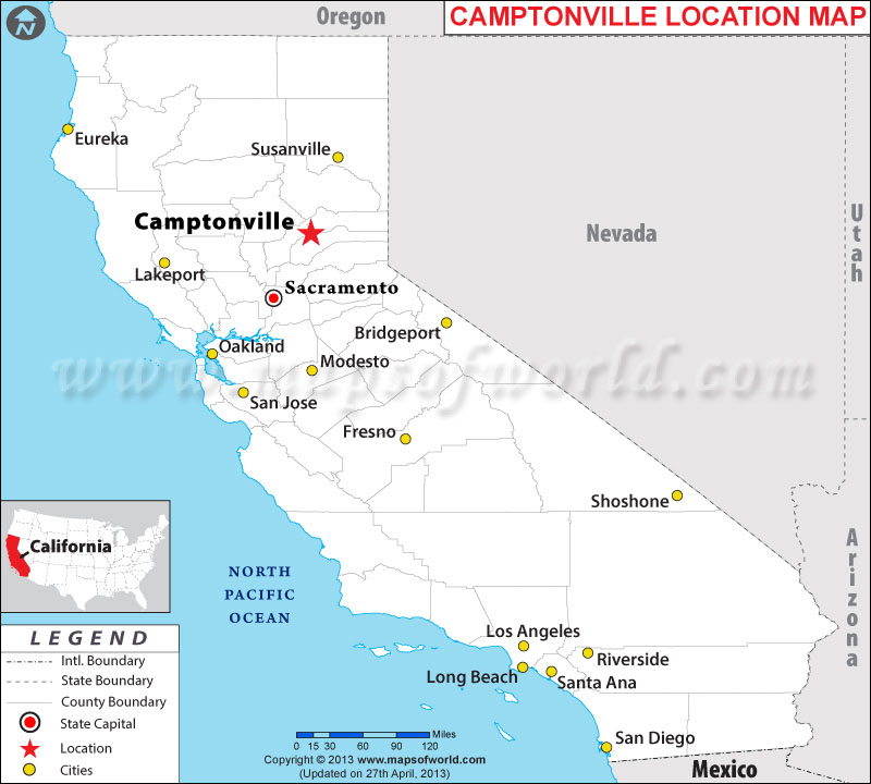 Where is Camptonville, California