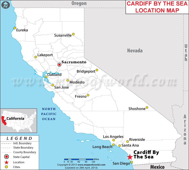 Where is Cardiff By The Sea, California