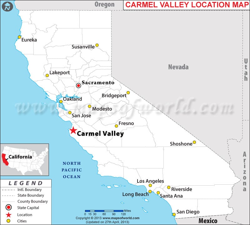 Where is Carmel Valley, California