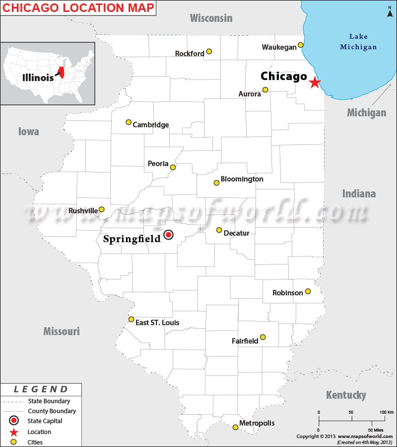 Where is Chicago Heights, Illinois