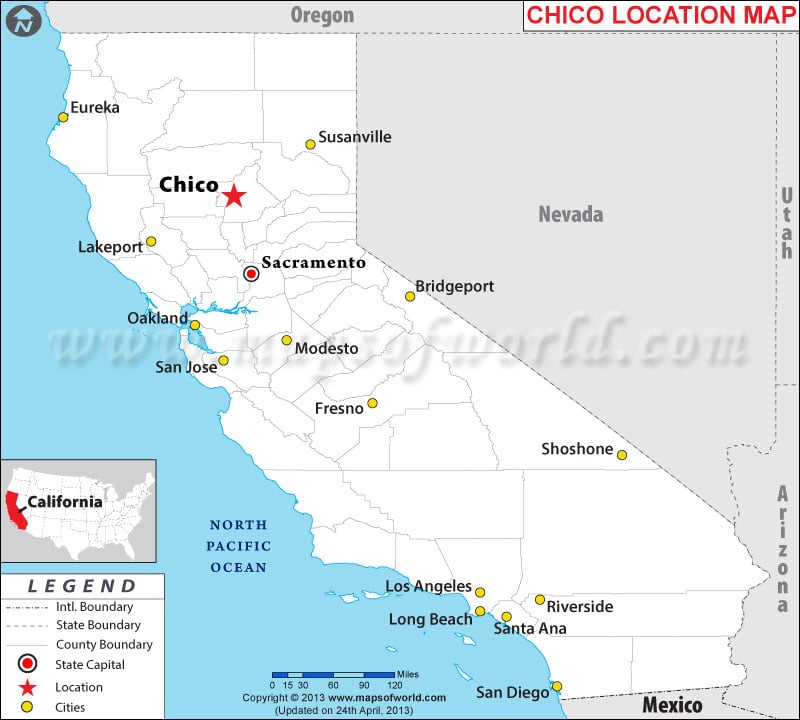 Where is Chico, California