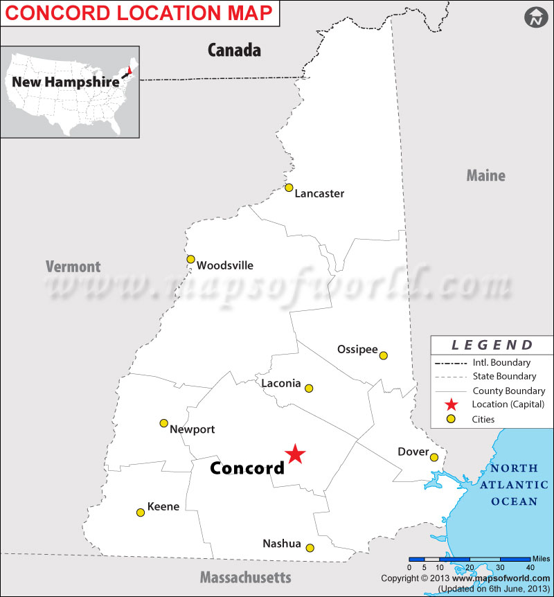Where is Concord, New Hampshire