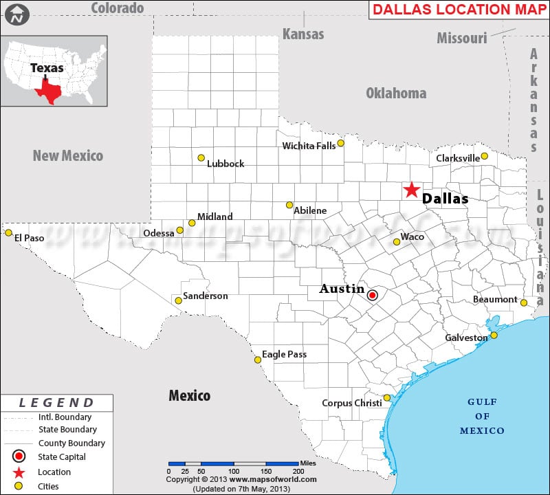 Where is Dallas, Texas
