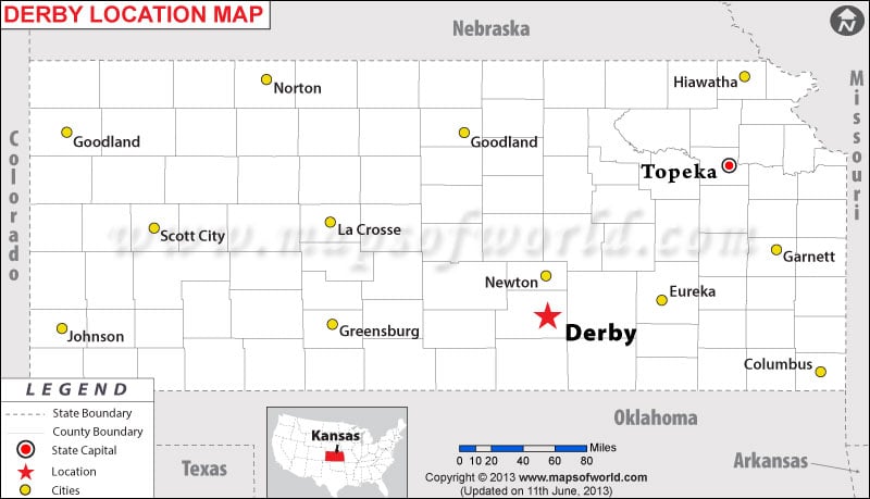 Where is Derby, Kansas