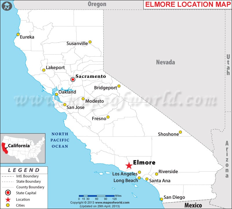 Where is Elmore, California
