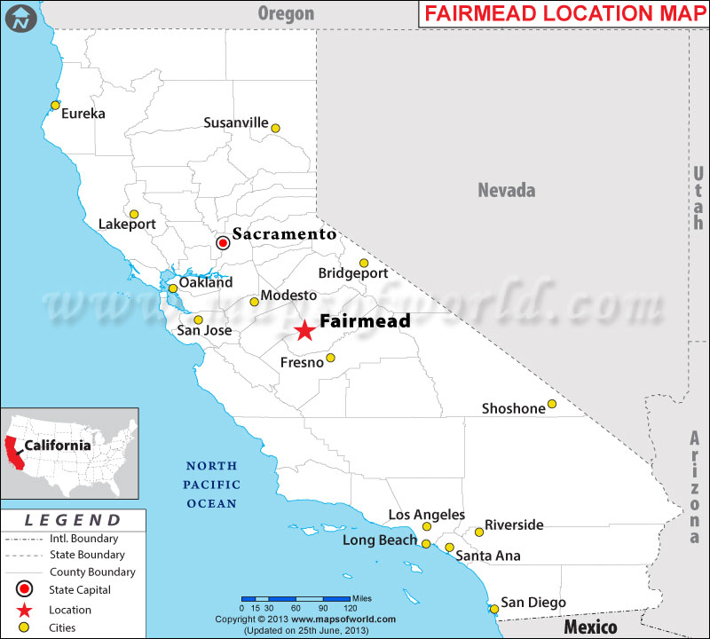 Where is Fairmead, California