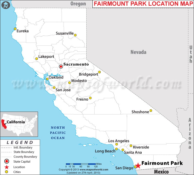 Where is Fairmount, California