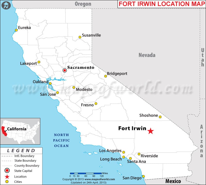 Where is Fort Irwin, California