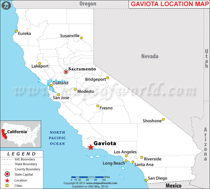 Where is Gaviota, California