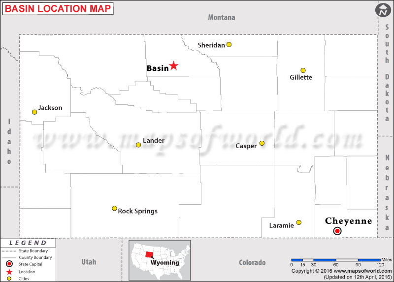 Where is Basin , Wyoming