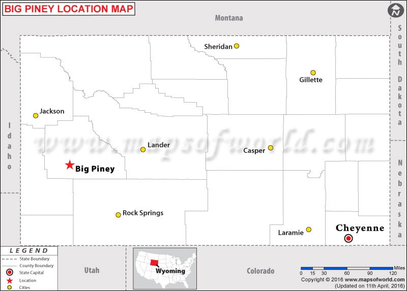 Where is Big Piney, Wyoming