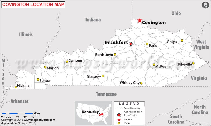 Where is Covington , Kentucky