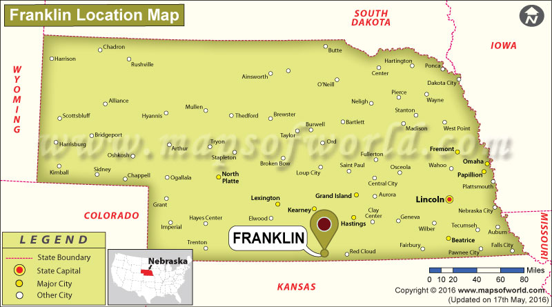 Where is Franklin, Nebraska