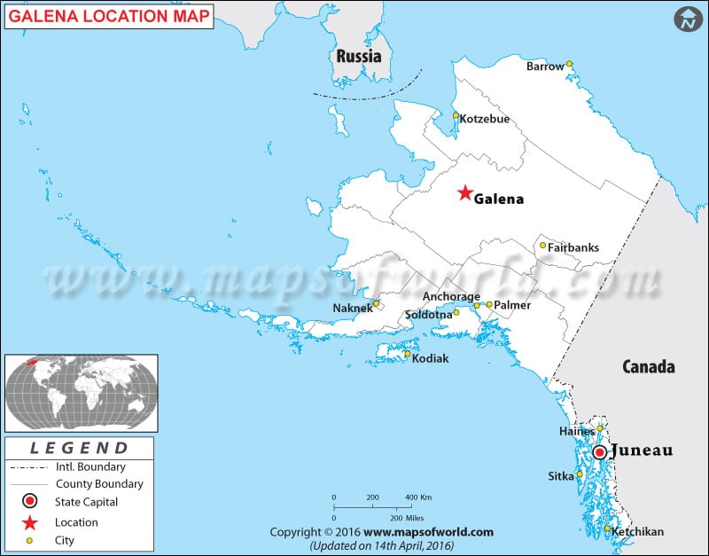 Where is Galena , Alaska