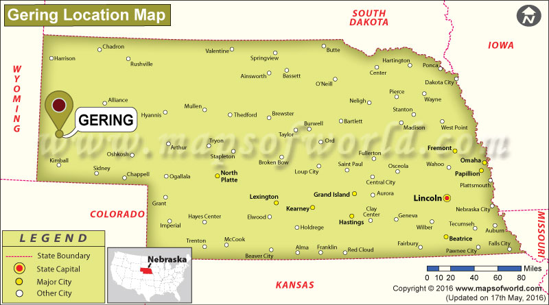 Where is Gering, Nebraska