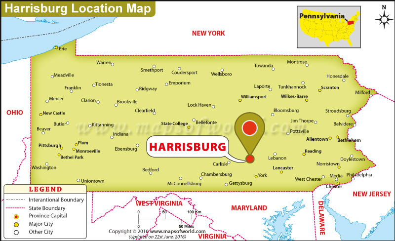 Where is Harrisburg, Pennsylvania