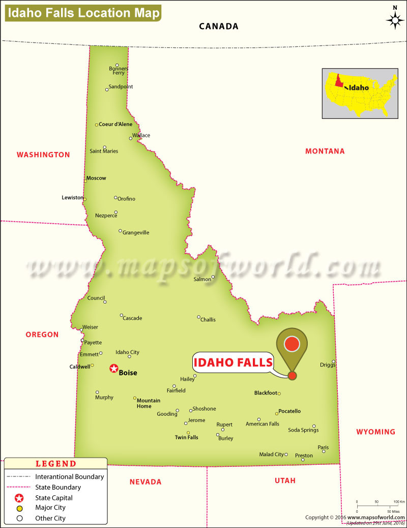 Where is Idaho Falls, Idaho