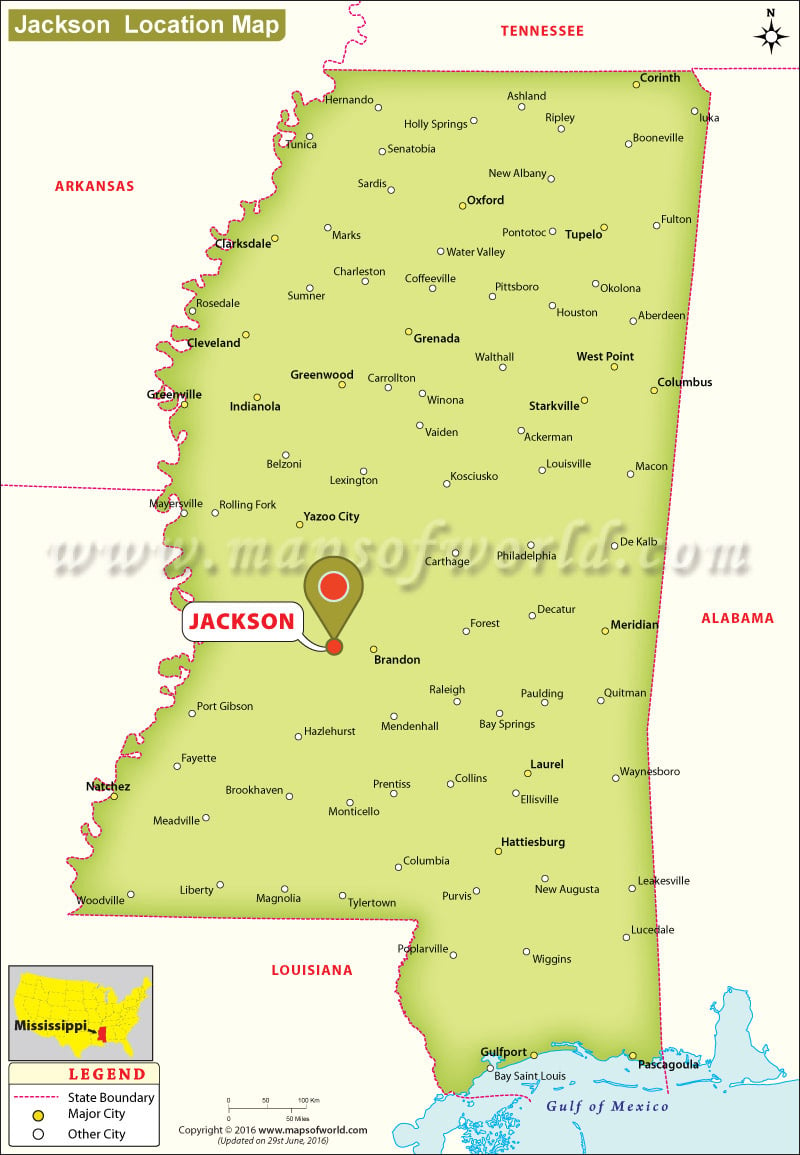 Where is Jackson, Mississippi