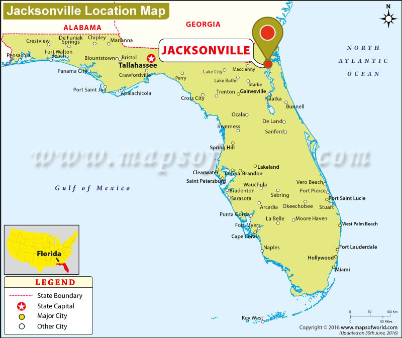 Where is Jacksonville, Florida