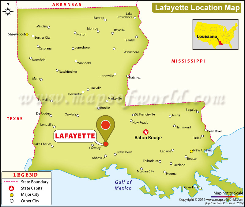 Where is Lafayette, Louisiana