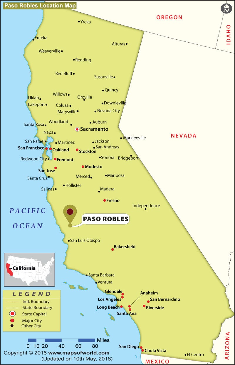 Where Is El Paso Located In California Usa