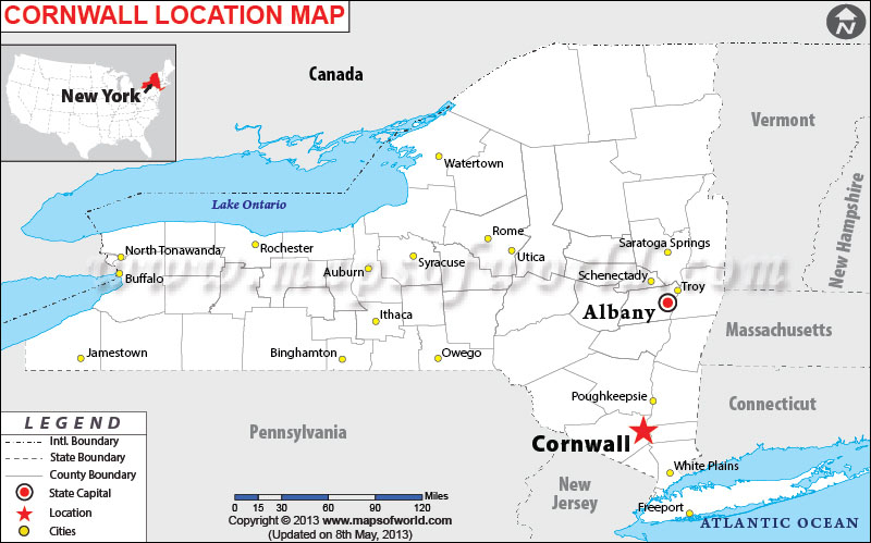 Where is Cornwall, New York