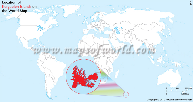 Where is Kerguelen Islands